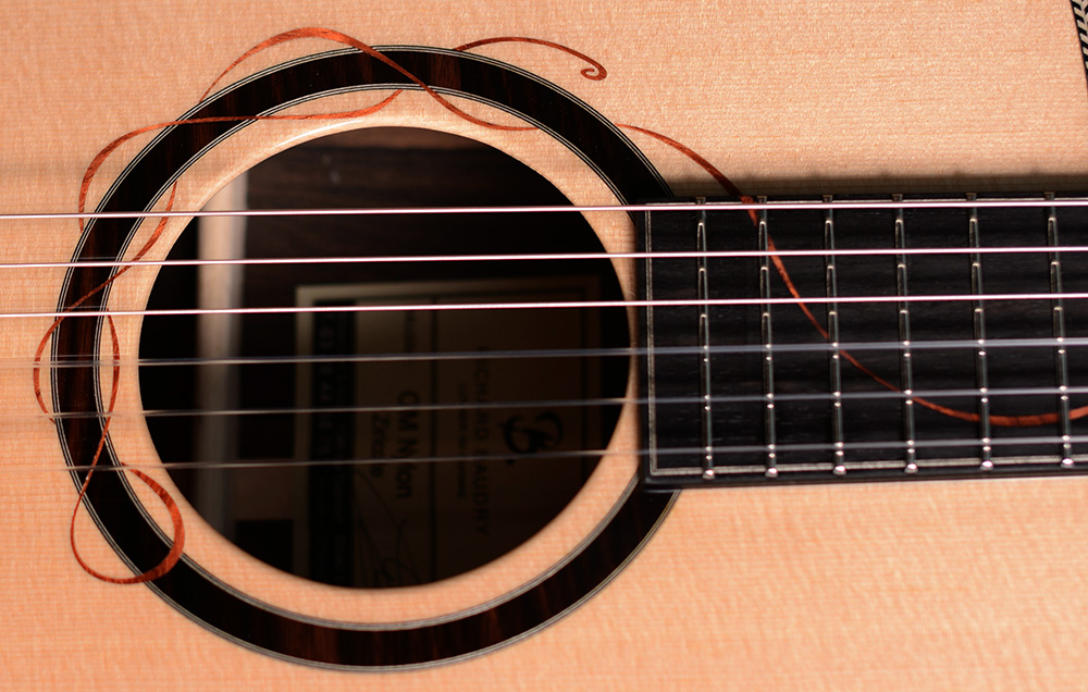 rosace baudry guitare nylon